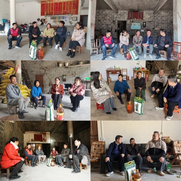 我院党委书记韦锦斌带队赴马山县里当瑶族乡龙琴村开展新春慰问走访活动 第 6 张